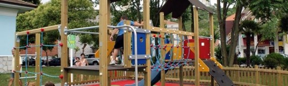 Instalar parquets en parques infantiles